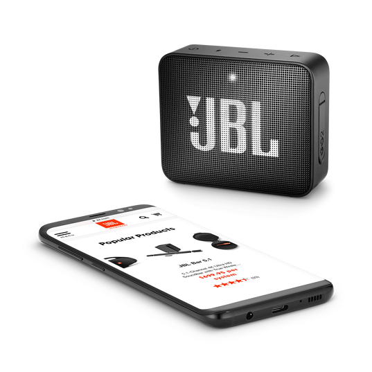 JBL Go 2 - Midnight Black - Portable Bluetooth speaker - Detailshot 3
