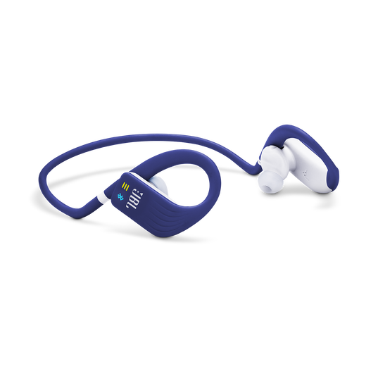 JBL Endurance DIVE - Blue - Waterproof Wireless In-Ear Sport Headphones with MP3 Player - Detailshot 4