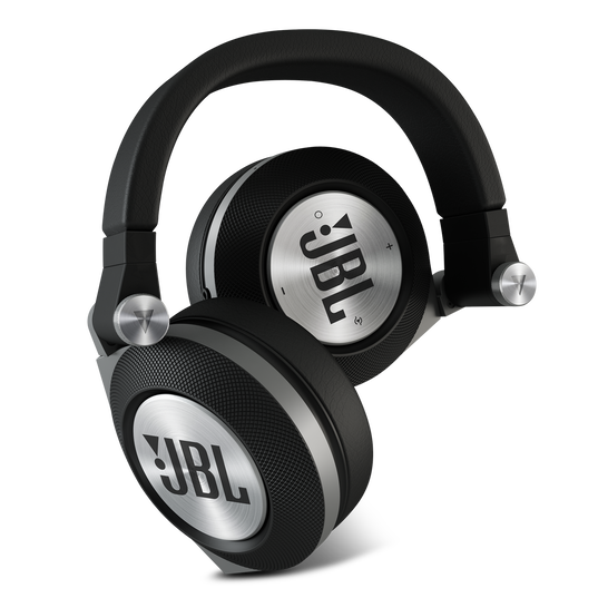 Synchros E50BT - Black - Over-ear, Bluetooth headphones with ShareMe music sharing - Detailshot 2