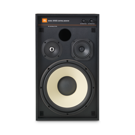 JBL 4312G - Black - 12-inch (300mm) 3-way Studio Monitor Bookshelf Loudspeaker - Detailshot 1