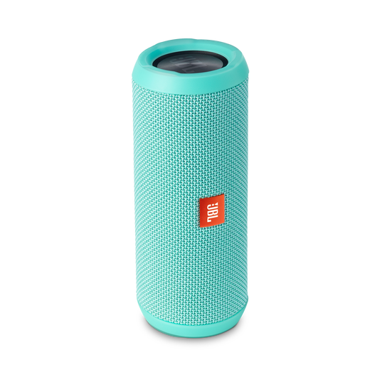 JBL Flip 3 - Teal - Splashproof portable Bluetooth speaker with powerful sound and speakerphone technology - Detailshot 2