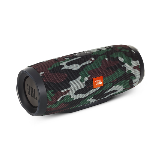 JBL Charge 3 Special Edition - Squad - Full-featured waterproof portable speaker with high-capacity battery to charge your devices - Hero