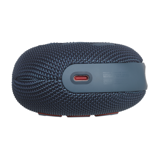 JBL Clip 5 - Blue - Ultra-portable waterproof speaker - Bottom