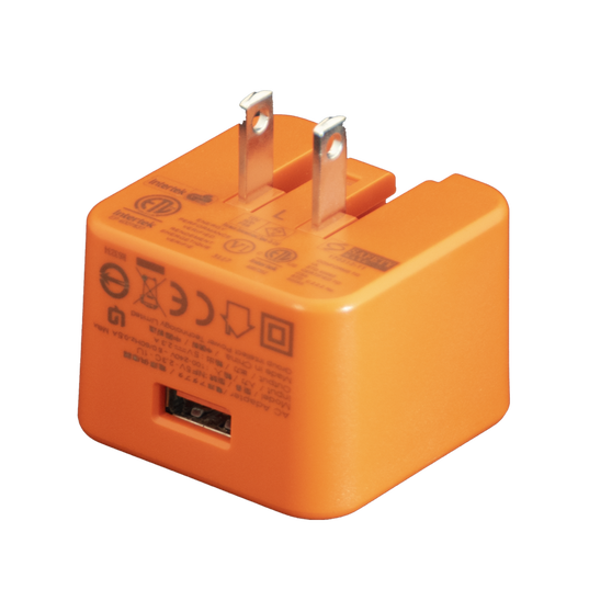 JBL USB AC adapter 5V/2.3A - Orange - Detailshot 1
