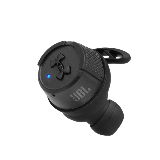 UA True Wireless Flash X - Engineered by JBL - Black - Waterproof true wireless sport earbuds - Detailshot 3
