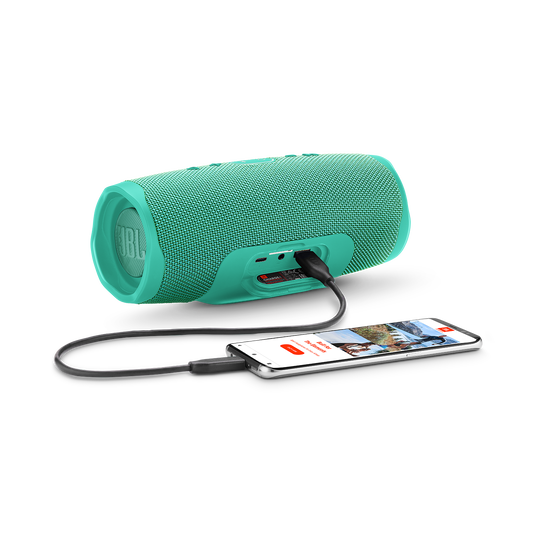 JBL Charge 4 - Teal - Portable Bluetooth speaker - Detailshot 4