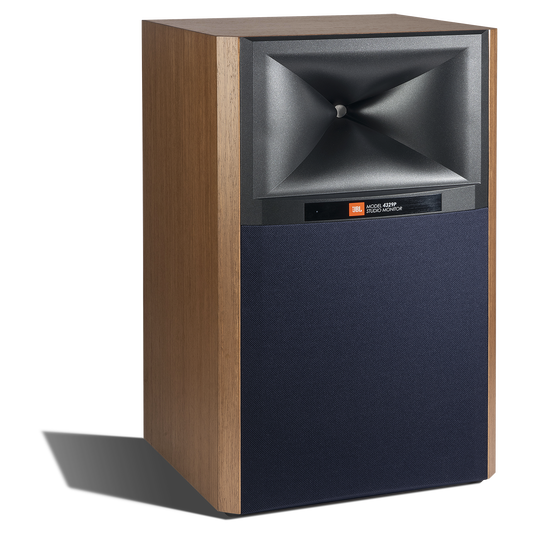 4329P Studio Monitor Powered Loudspeaker System - Natural Walnut - Powered Bookshelf Loudspeaker System - Detailshot 7 image number null