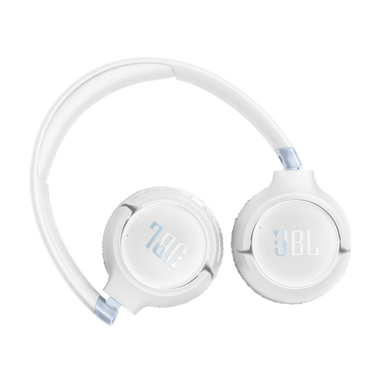 JBL Tune 680NC - White - Wireless on-ear Noise cancelling headphones - Back image number null