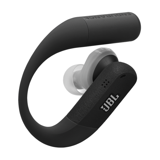JBL Endurance Peak 4 - Black / Grey - True Wireless Noise Cancelling Sport Earbuds - Detailshot 1 image number null