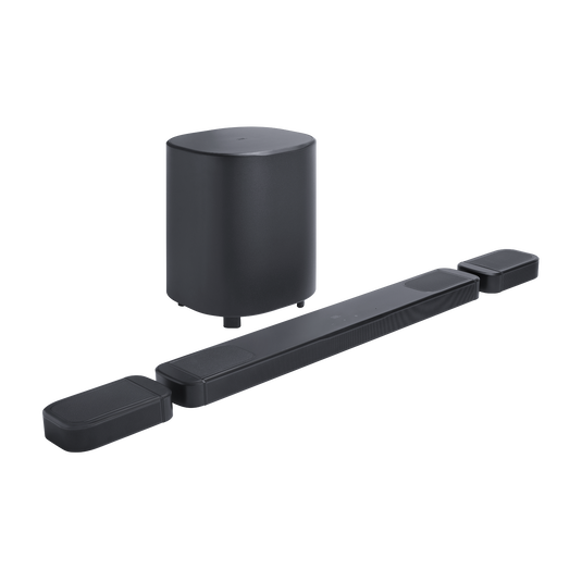 JBL Bar 1000MK2 - Black - 7.1.4 channel soundbar system with detachable surround speakers, Dolby Atmos® and DTS:X® - Detailshot 3 image number null