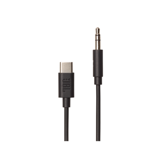 USB Type-C to Analog 3.5mm Cable for JBL Tour Pro 3 - Black - Hero image number null
