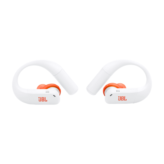 JBL Endurance Peak 4 - White - True Wireless Noise Cancelling Sport Earbuds - Left image number null