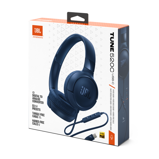 JBL Tune 520C USB-C | ハイレゾ有線オンイヤーヘッドホン