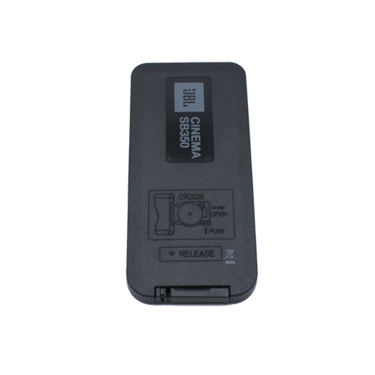 Remote Control for JBL Cinema SB350 - Black - Back image number null