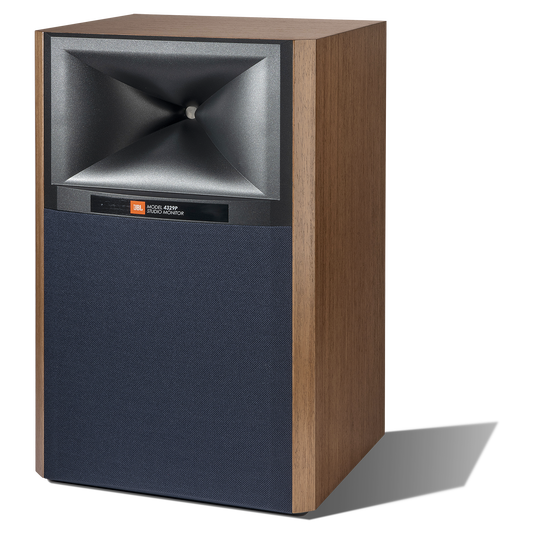 4329P Studio Monitor Powered Loudspeaker System - Natural Walnut - Powered Bookshelf Loudspeaker System - Detailshot 5 image number null