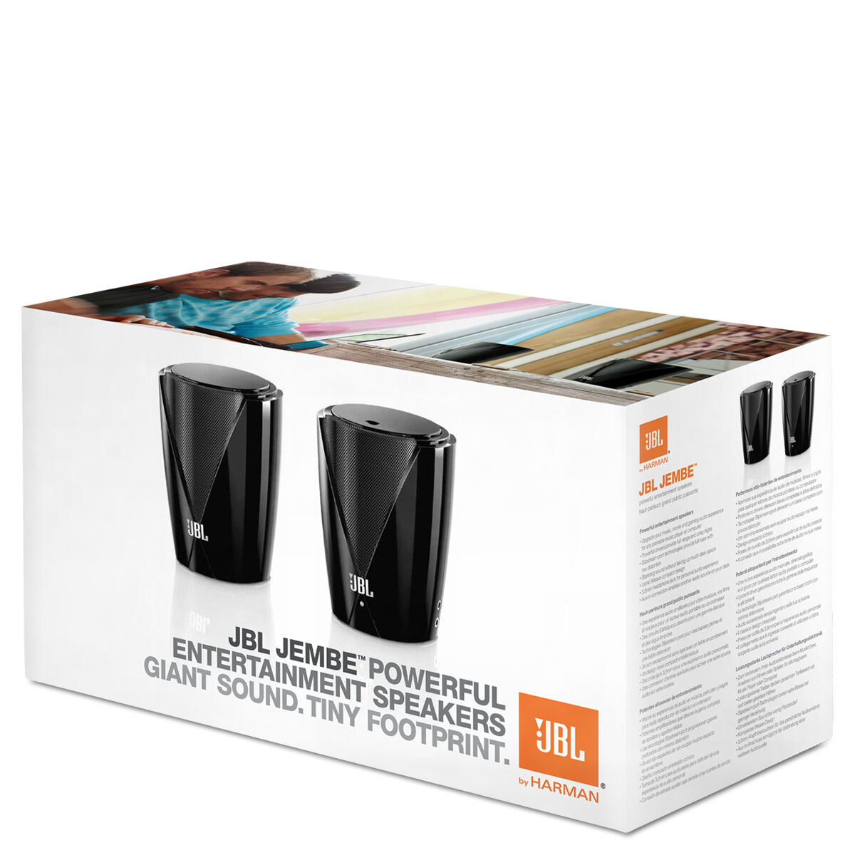 JBL Jembe | Plug-and-Play 2.0 Computer Speakers