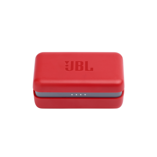 JBL Endurance PEAK - Red - Waterproof True Wireless In-Ear Sport Headphones - Detailshot 5 image number null