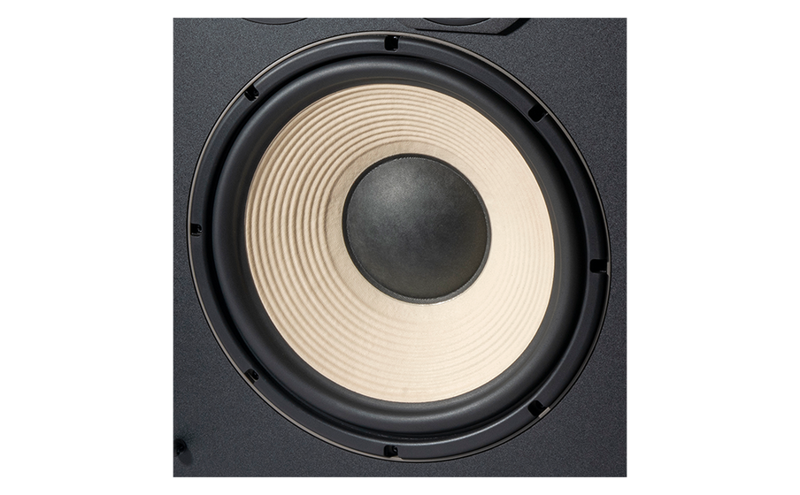L100 Classic MkII デュアルダンパー設計を採り入れ歪みの低減を果たした改良型の300mm径ピュアパルプ・ホワイトコーンウーファー - Image