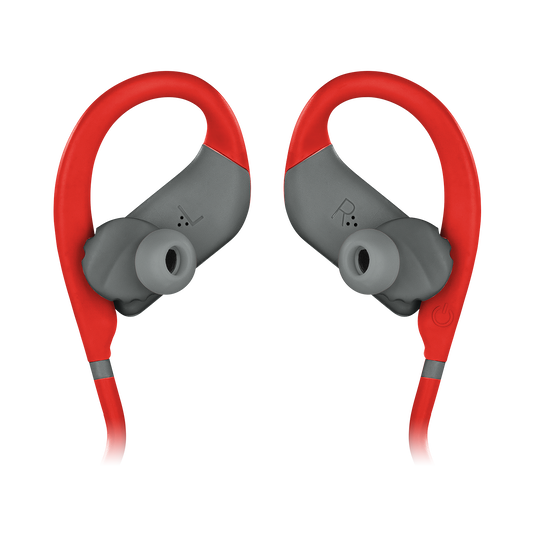 JBL Endurance DIVE - Red - Waterproof Wireless In-Ear Sport Headphones with MP3 Player - Detailshot 1 image number null