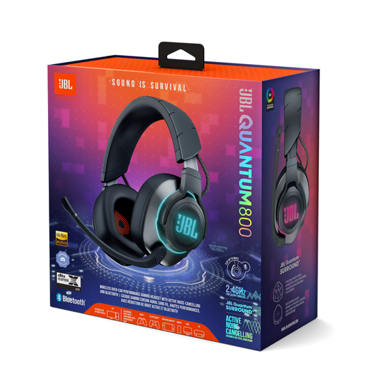 JBL Quantum 800 | アクティブノイズキャンセリング機能及びBluetooth