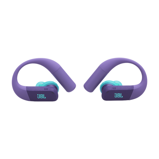 JBL Endurance Peak 4 - Purple - True Wireless Noise Cancelling Sport Earbuds - Left image number null