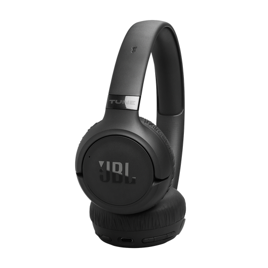 JBL Tune 680NC - Black - Wireless on-ear Noise cancelling headphones - Right image number null