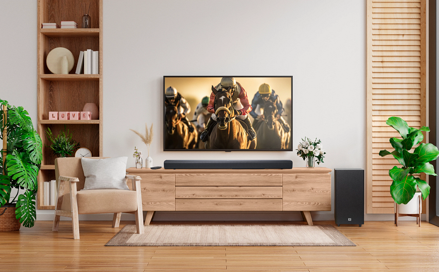 JBL Cinema SB580 | バーチャルDolby Atmosとワイヤレスサブ