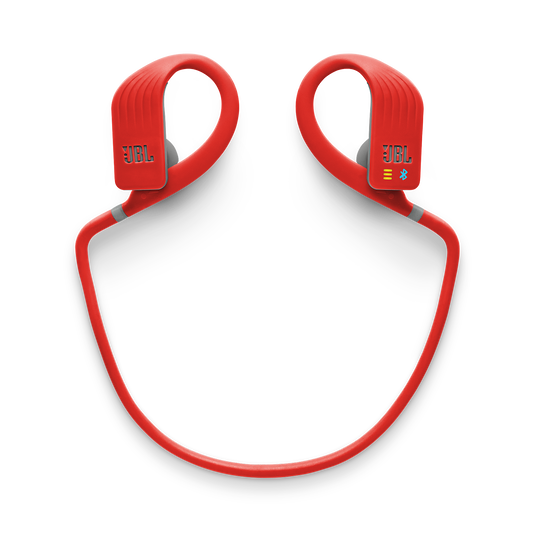 JBL Endurance DIVE - Red - Waterproof Wireless In-Ear Sport Headphones with MP3 Player - Detailshot 3 image number null