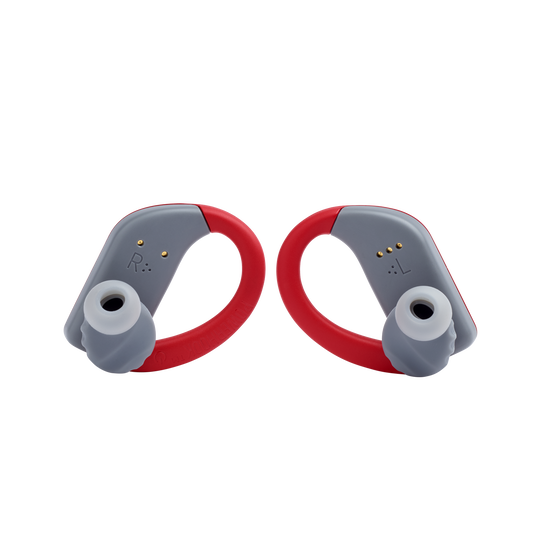 JBL Endurance PEAK - Red - Waterproof True Wireless In-Ear Sport Headphones - Back image number null