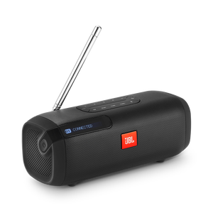JBL ラジオ付きポータブルスピーカー 黒 JBL_TunerFM_Hero_Black-
