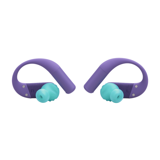 JBL Endurance Peak 4 - Purple - True Wireless Noise Cancelling Sport Earbuds - Right image number null