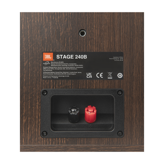 Stage 240B - Espresso - 2-Way 4.5-inch (114mm) Bookshelf Loudspeaker - Pair - Detailshot 8 image number null