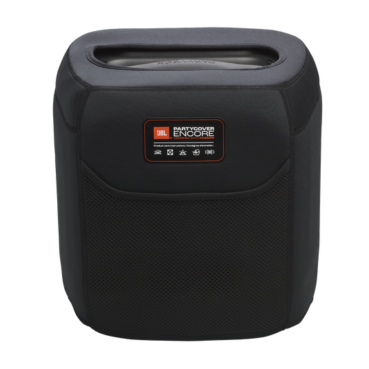 JBL PartyCover Encore 2 - Black - Protective cover for JBL PartyBox Encore 2 and Encore Essential 2 speakers - Detailshot 1 image number null