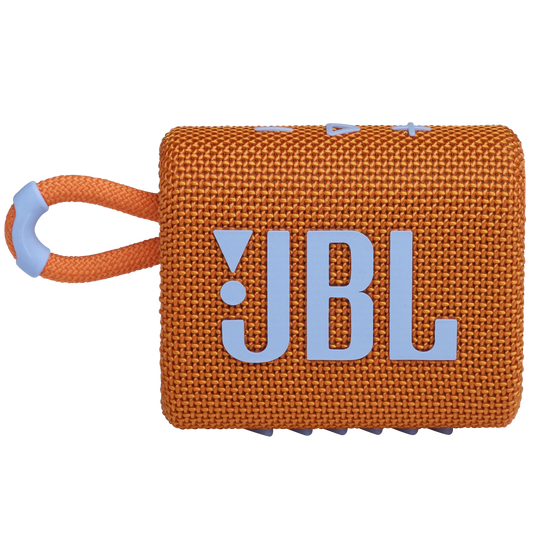 JBL Go 3 - Orange - Portable Waterproof Speaker - Front image number null