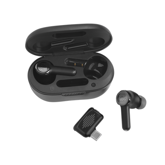 新品Q2996♡ JBL Quantum TWS BLKワイヤレスイヤフォン JBL Quantum TWS | ハイブリッドノイズキャンセリング搭載ゲーミング