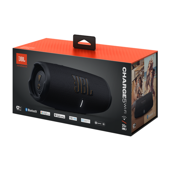 JBL Charge 5 ワイヤレススピーカー JBL Charge 5 Wi-Fi | ポータブル Wi-Fi / Bluetooth スピーカー