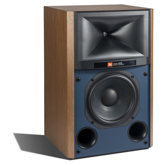 4329P Studio Monitor Powered Loudspeaker System - Natural Walnut - Powered Bookshelf Loudspeaker System - Detailshot 6 image number null