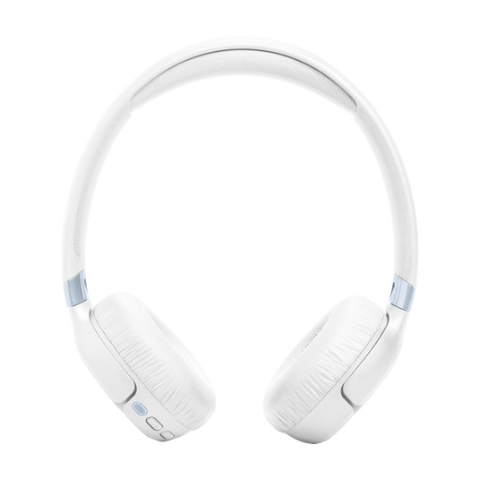 JBL Tune 680NC - White - Wireless on-ear Noise cancelling headphones - Front image number null
