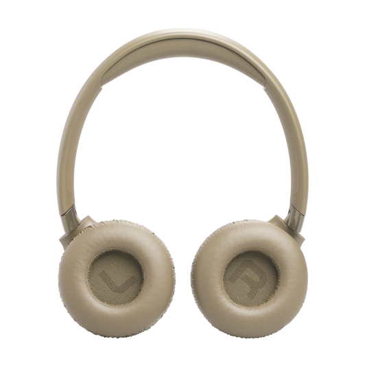 JBL Tune 680NC - Beige - Wireless on-ear Noise cancelling headphones - Left image number null