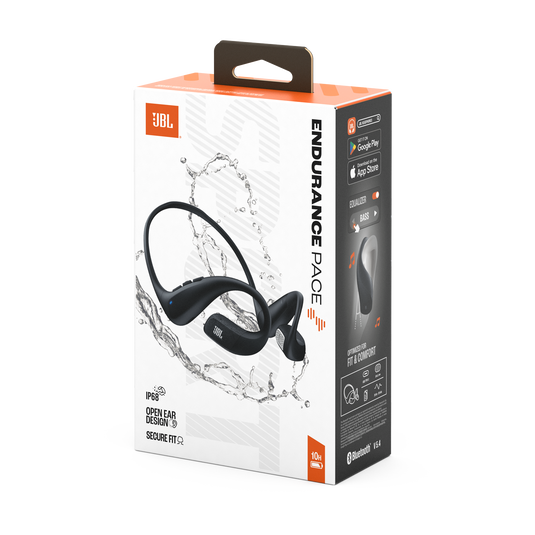 JBL Endurance Pace - Black / Gray - Open-Ear Sport Headphones - Detailshot 15 image number null