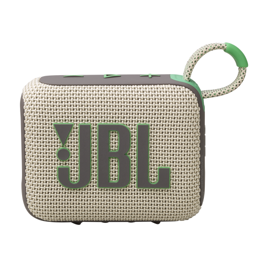 JBL Go 4 - Sand - Ultra-Portable Bluetooth Speaker - Front image number null