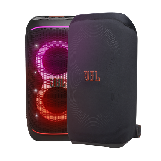 JBL PartyCover Stage 320 - Black - Protective cover for JBL PartyBox Stage 320 speakers - Left image number null