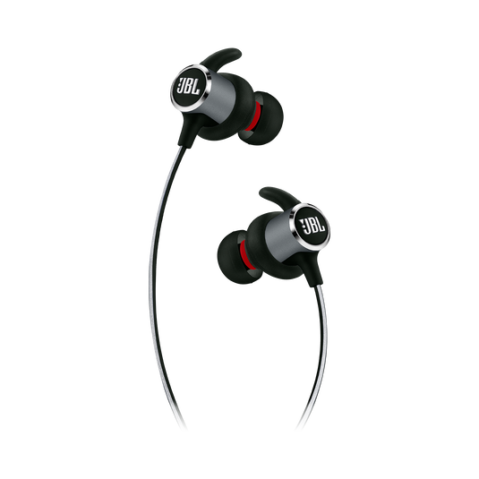 JBL REFLECT MINI 2 - Black - Lightweight Wireless Sport Headphones - Detailshot 2 image number null