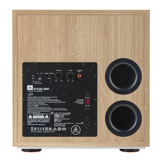 Stage 200P - Latte - 10-inch (250mm) 300W Powered Subwoofer - Detailshot 7 image number null