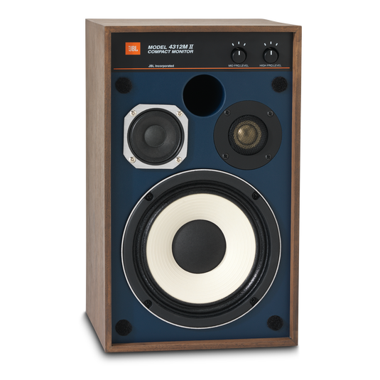 4312MII - Brown - 5.25” 3-way Studio Monitor Loudspeaker - Detailshot 1 image number null