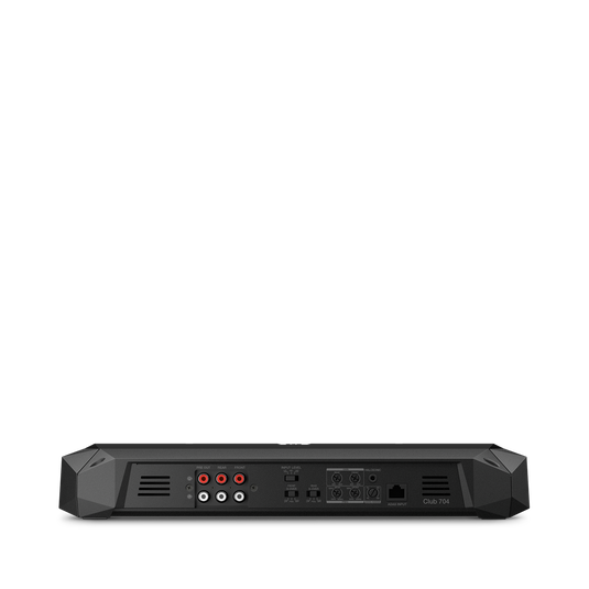 Club 704 - Black - high-performance 4-channel car amplifier - Back image number null