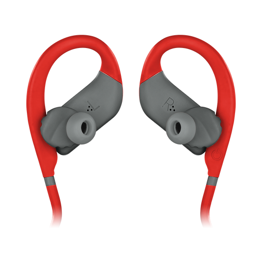 JBL Endurance JUMP - Red - Waterproof Wireless Sport In-Ear Headphones - Detailshot 3 image number null