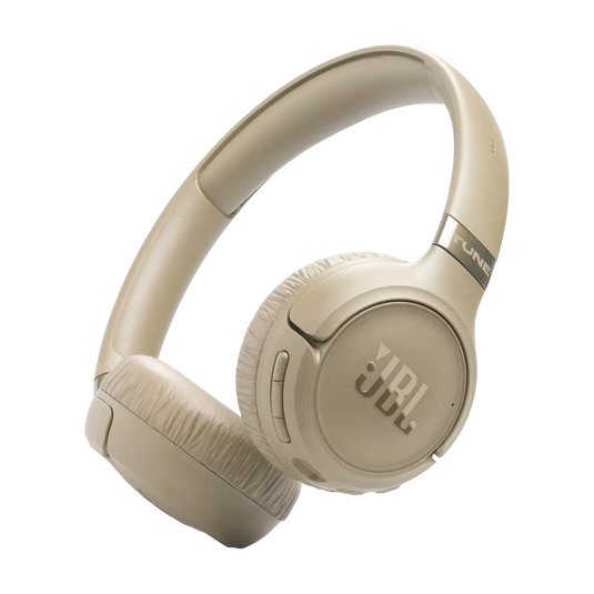 JBL Tune 680NC - Beige - Wireless on-ear Noise cancelling headphones - Hero image number null