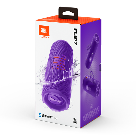 JBL Flip 7 - Purple - Portable waterproof and drop-proof speaker - Detailshot 9 image number null