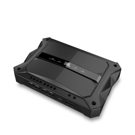 GRAND TOURING GTR 104 - Black - 100W RMS 4-Channel Stadium Series Bluetooth Car Amplifier with Clari-Fi Technology and Party Mode - Hero image number null